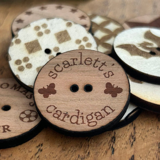 Words & Icons Custom Buttons